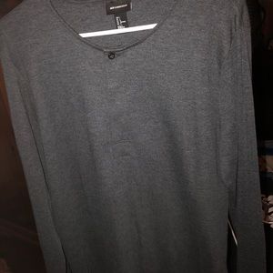 Conscious Long Sleeve Grey Tee